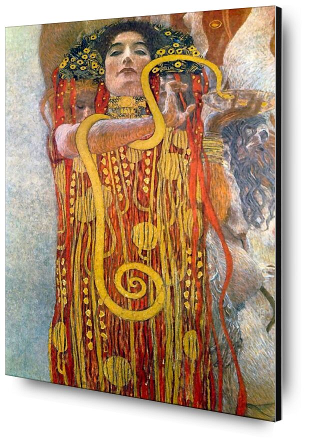 Hygeia - Gustav Klimt desde Bellas artes, Prodi Art, KLIMT, mujer, savon, higiene, baño, cuarto de baño