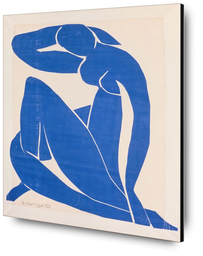 Blue Nude II - Henri Matisse from Fine Art, Prodi Art, blue, sculpture, Matisse, painting, drawing, nude
