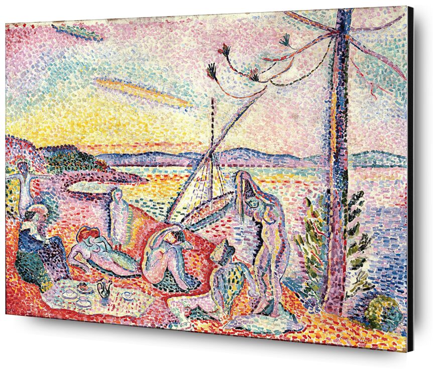 Luxe, Calme et Volupté, 1904 - Henri Matisse de AUX BEAUX-ARTS, Prodi Art, Matisse, plage, soleil, été, vacances, femme