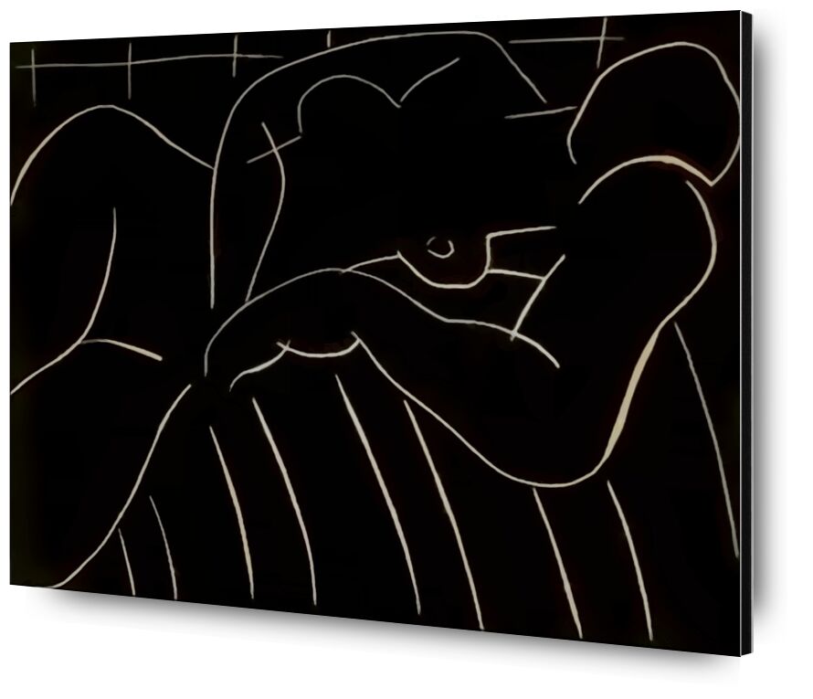 La Sieste, 1938 - Henri Matisse de AUX BEAUX-ARTS, Prodi Art, figuratif, sieste, crayon, dessin, Matisse