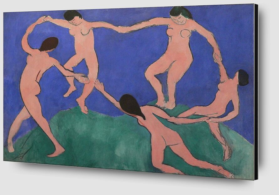 Dance I - Henri Matisse de AUX BEAUX-ARTS Zoom Alu Dibond Image