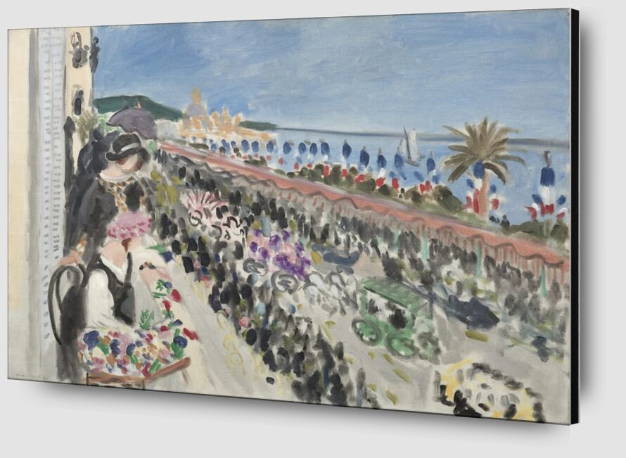 Fête des Fleurs, 1923 - Henri Matisse de AUX BEAUX-ARTS Zoom Alu Dibond Image