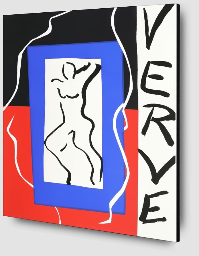 Verve - Henri Matisse de AUX BEAUX-ARTS Zoom Alu Dibond Image