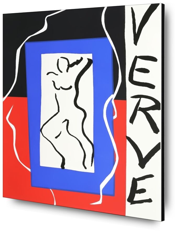 Verve - Henri Matisse de AUX BEAUX-ARTS, Prodi Art, Matisse, affiche, femme, nu, verve