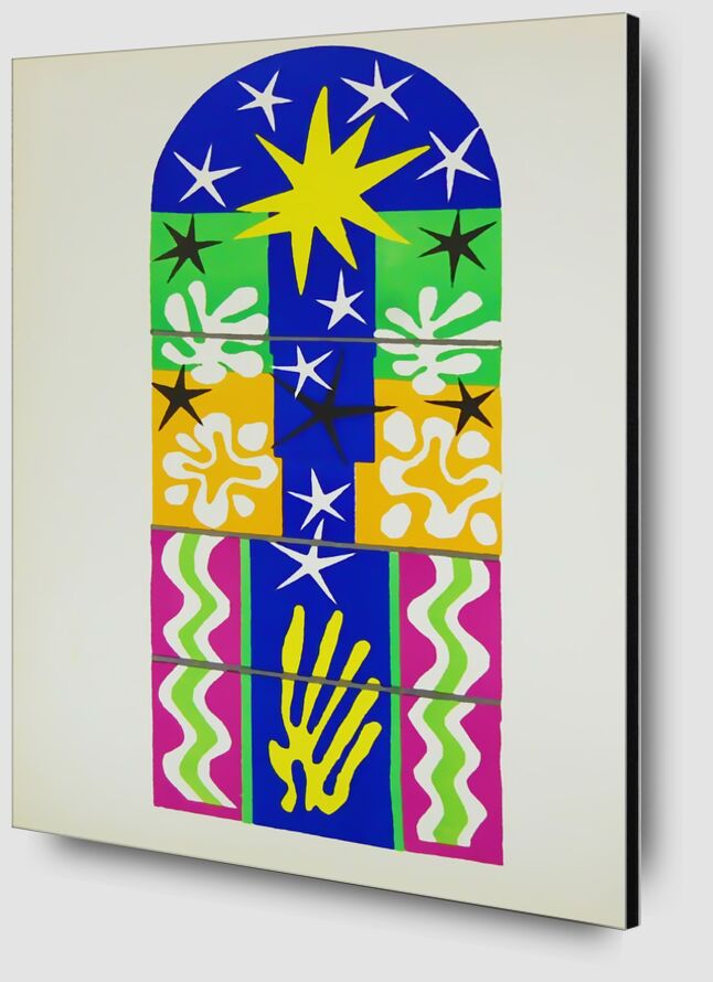 Verve, Nuit de Noel - Henri Matisse de AUX BEAUX-ARTS Zoom Alu Dibond Image