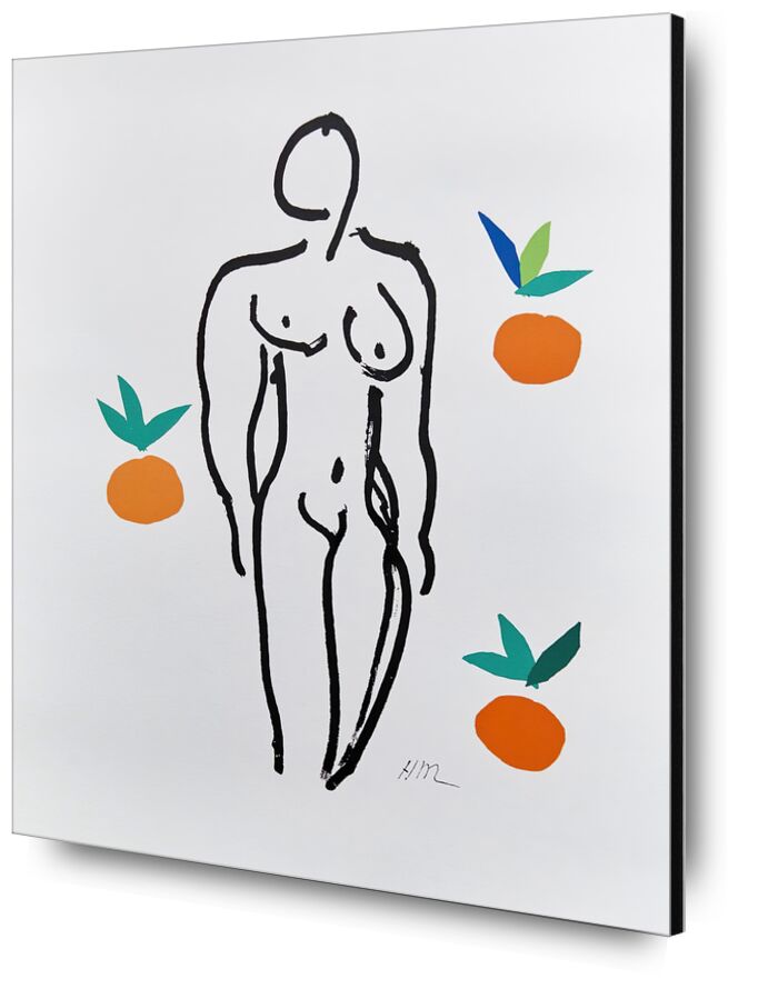 Verve, Nude with Oranges desde Bellas artes, Prodi Art, desnudo, mujer, naranja, Fruta, cocina, desnudo, Matisse