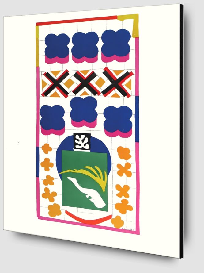 Verve - Poissons chinois - Henri Matisse de AUX BEAUX-ARTS Zoom Alu Dibond Image