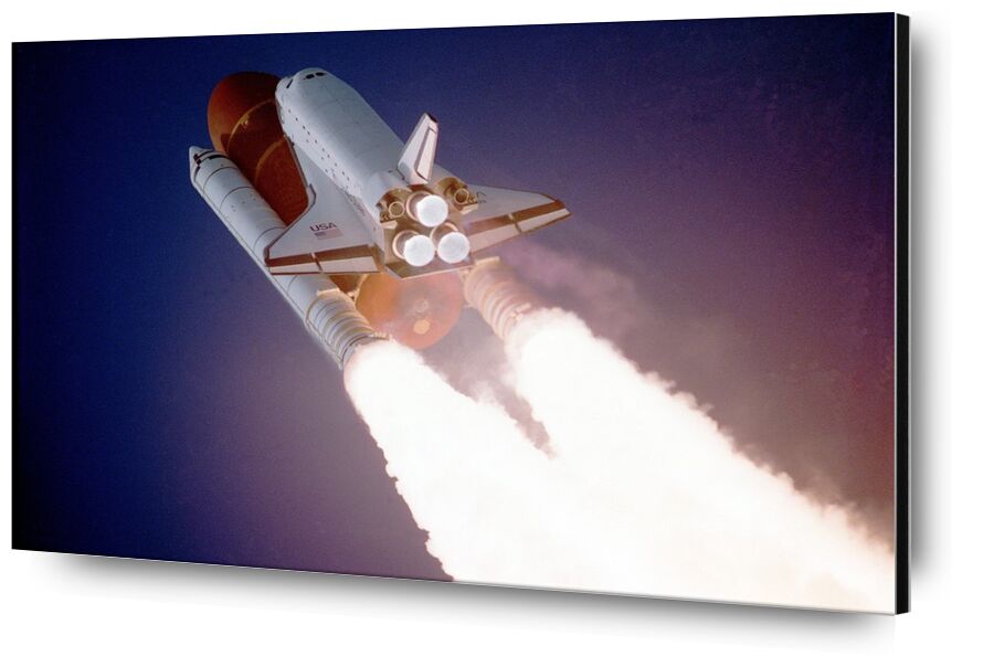 Décollage de fusée de Pierre Gaultier, Prodi Art, navette spatiale, décollage, décollage, nasa, aérospatial, cosmos, la force de gravité, science, début, fusée, Feu, répulsion