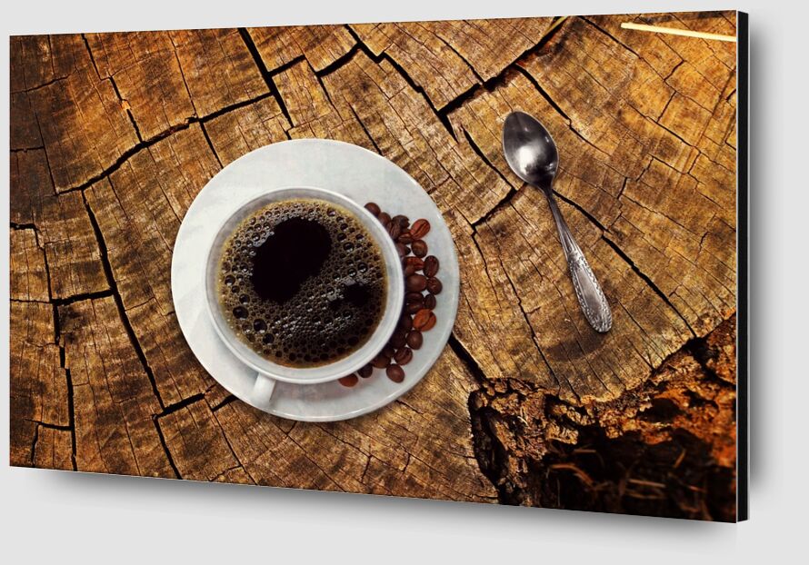 The coffee tree from Pierre Gaultier Zoom Alu Dibond Image