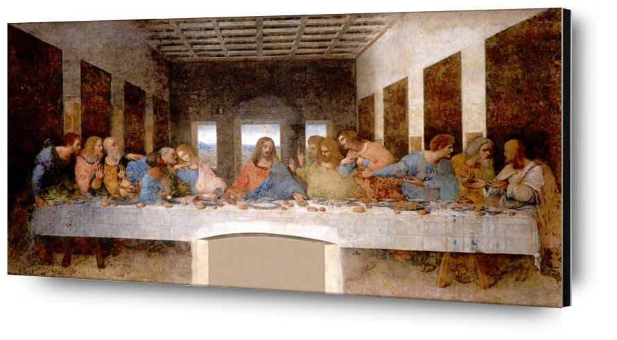 La Cène - Léonard de Vinci de AUX BEAUX-ARTS, Prodi Art, Leonard da vinci, jésus, Christ, église, cène, apôtres
