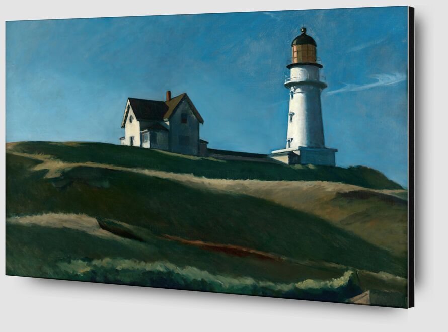 Colina del Faro - Edward Hopper desde Bellas artes Zoom Alu Dibond Image