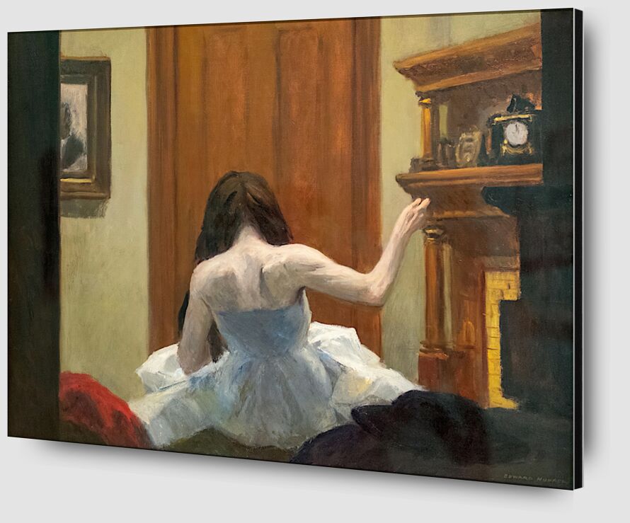 Interior de Nueva York - Edward Hopper desde Bellas artes Zoom Alu Dibond Image