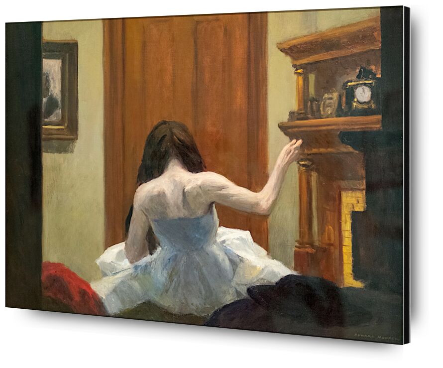 New York Interior desde Bellas artes, Prodi Art, Edward Hopper, niña, bailarín