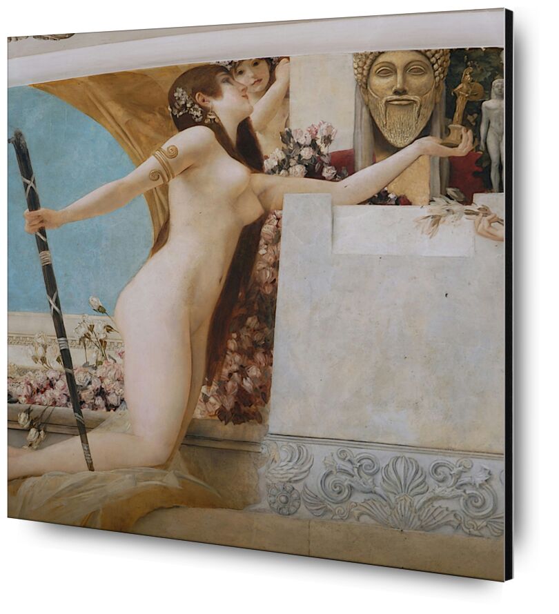 "The Altar of Dionysos" Detail desde Bellas artes, Prodi Art, KLIMT, pintura, altar, Dionisio