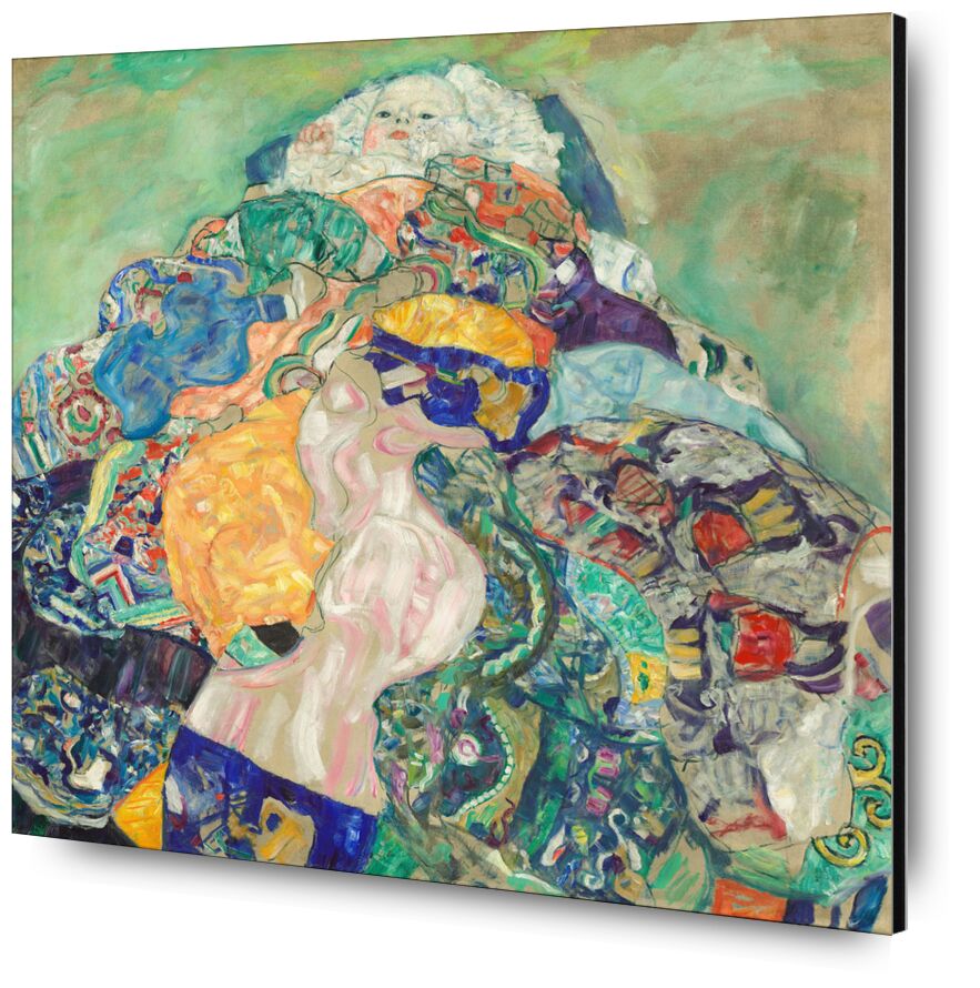 Bébé (berceau) - Gustav Klimt de Beaux-arts, Prodi Art, KLIMT, bébé, enfance, dessin, peinture, enfant, berceau