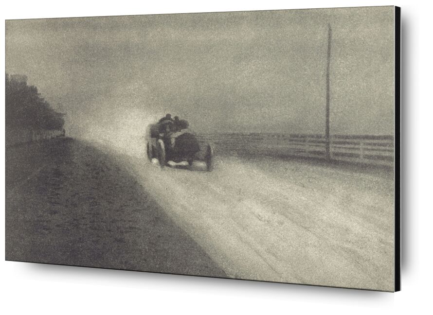 Travaux de Photographie Numéro 7 - 1904 - Edward Steichen de AUX BEAUX-ARTS, Prodi Art, voiture, noir et blanc, veille photo, Steichen