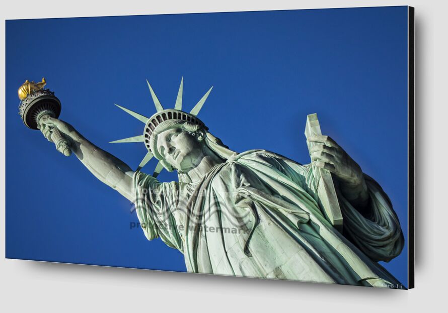 Statut of Liberty from Caro Li Zoom Alu Dibond Image