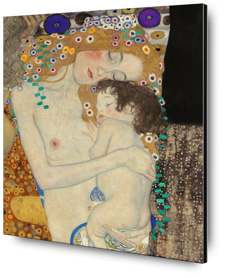 Details of The Three Ages of Woman - Gustav Klimt desde Bellas artes, Prodi Art, KLIMT, art nouveau, pintura, crecer, años, niño, mujer