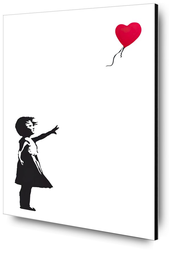 Balloon Girl desde Bellas artes, Prodi Art, Banksy, niña, globo, arte callejero, chica con globo rojo