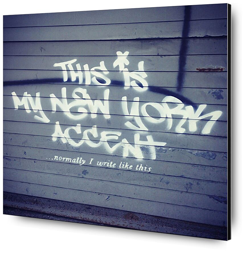My New York Min - BANKSY de AUX BEAUX-ARTS, Prodi Art, min, accent, art de rue, New York, Banksy