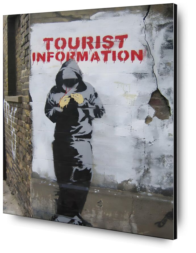 Informations Touristiques - BANKSY de AUX BEAUX-ARTS, Prodi Art, Banksy, art de rue, tourisme, mur
