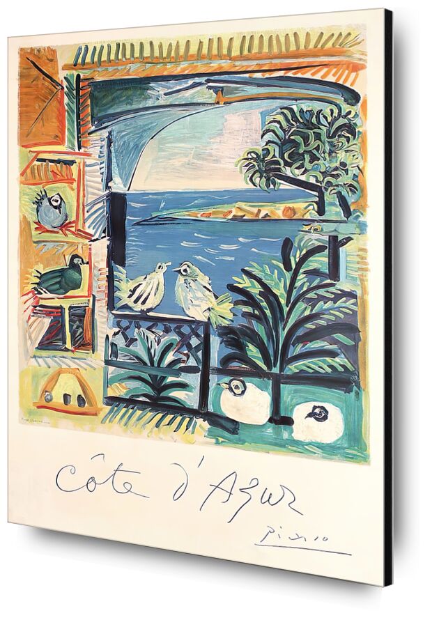 Côte d'Azur - L'atelier de Velazquez et ses Pigeons - Picasso de AUX BEAUX-ARTS, Prodi Art, picasso, les pigeons, côte d'azur, France, atelier de peinture