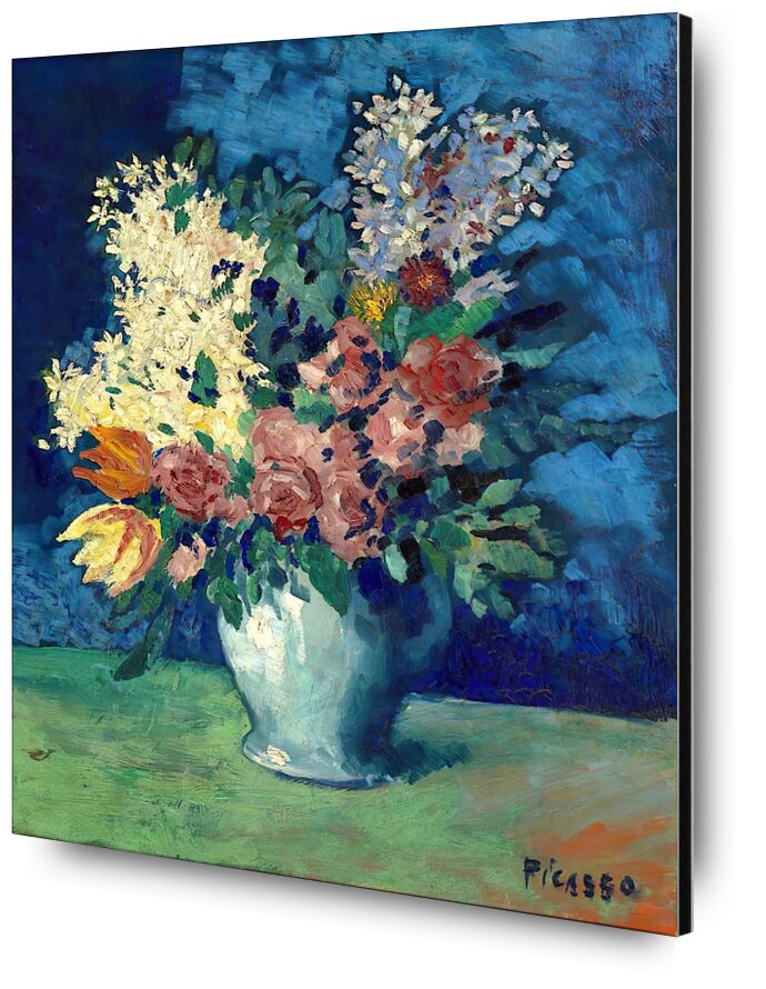 Fleurs 1901 - Picasso de AUX BEAUX-ARTS, Prodi Art, picasso, fleurs, peinture
