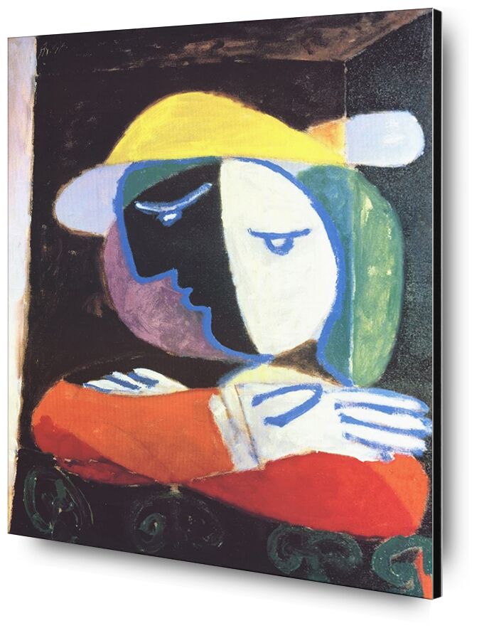 Woman on the Balcony - PIcasso from Fine Art, Prodi Art, abstract, painting, woman, picasso