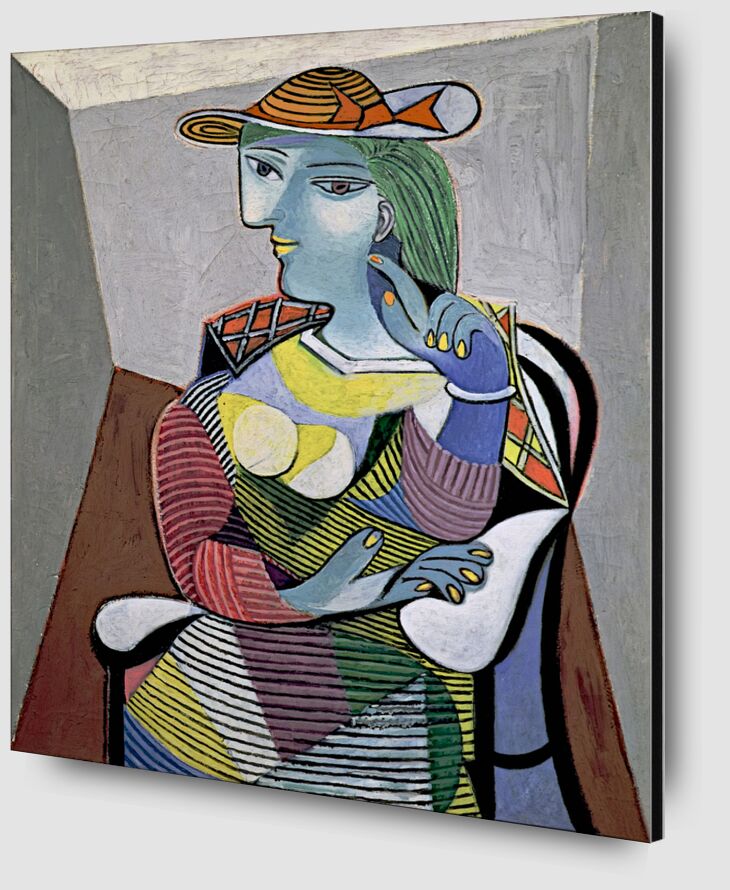 Portrait of Marie-Therese - Picasso desde Bellas artes Zoom Alu Dibond Image