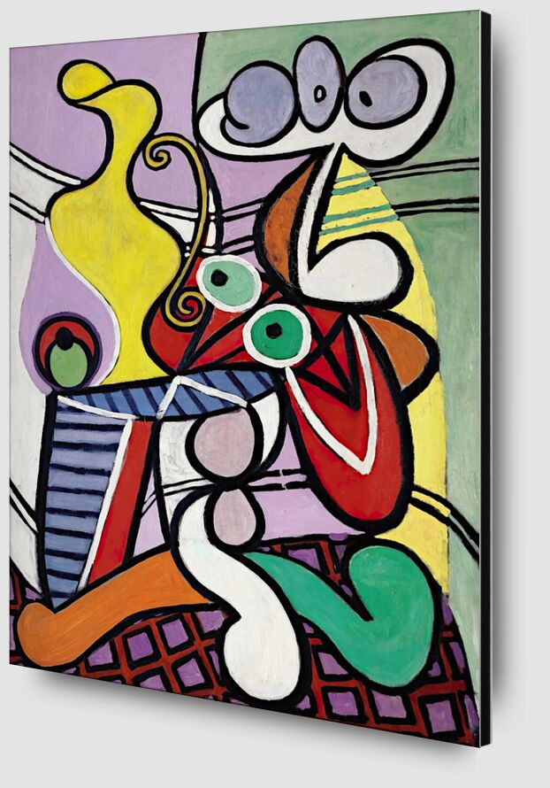 Grande Nature Morte avec Guéridon - Picasso de AUX BEAUX-ARTS Zoom Alu Dibond Image