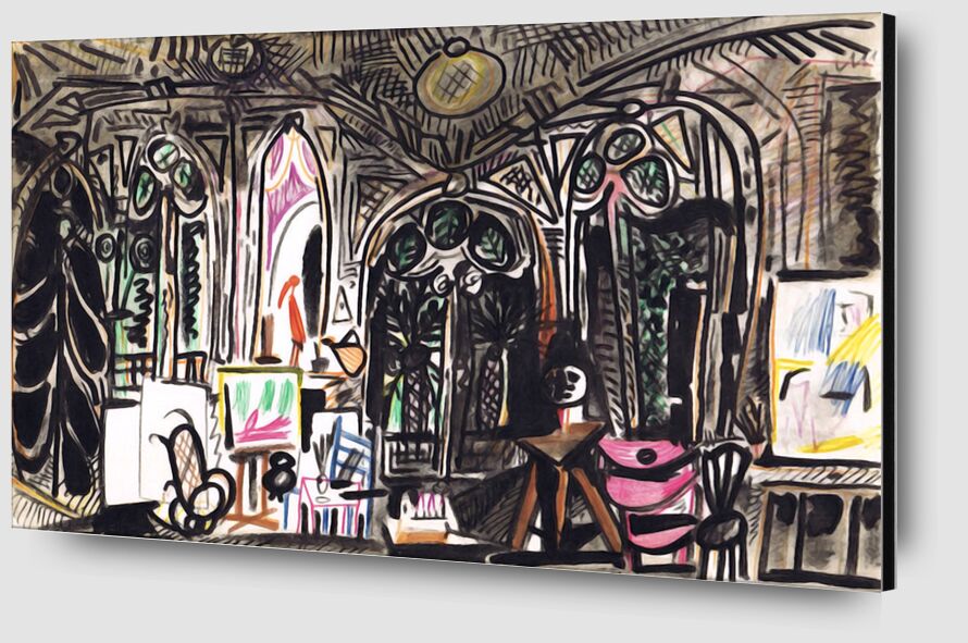 California Notebook 01 - Picasso desde Bellas artes Zoom Alu Dibond Image