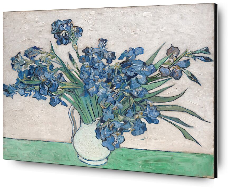 Irises - Van Gogh desde Bellas artes, Prodi Art, Van gogh, pintura, iris, bodegón, flores, manojo, ramo de flores