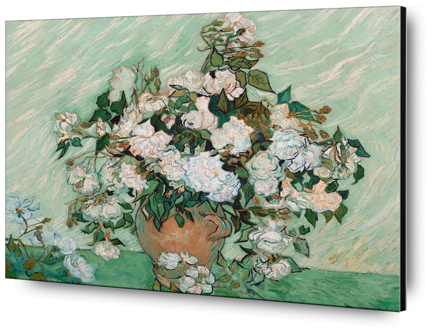 Roses - Van Gogh de AUX BEAUX-ARTS, Prodi Art, Van gogh, peinture, des roses, nature morte