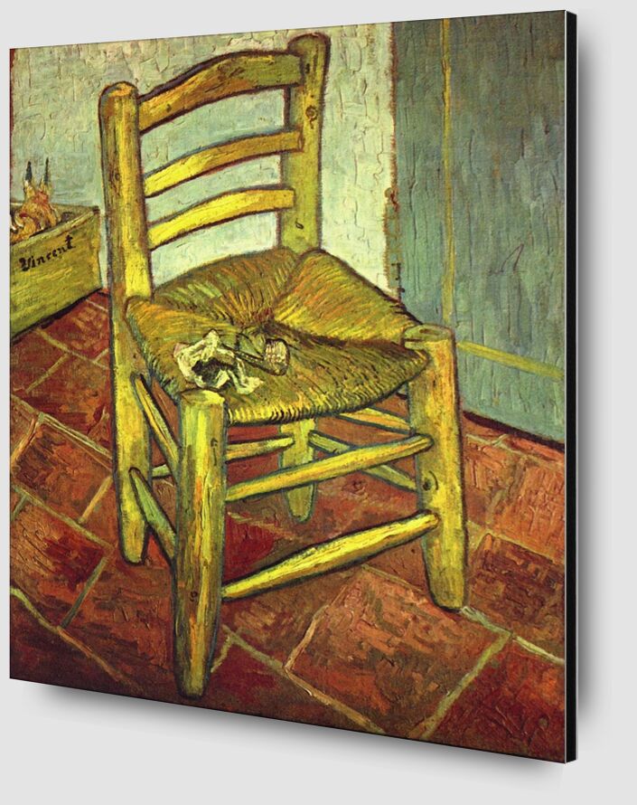 Chair - Van Gogh from Fine Art Zoom Alu Dibond Image