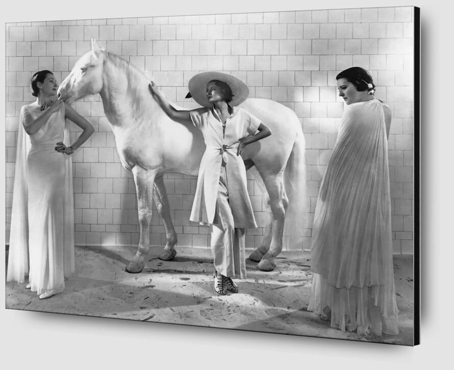 Vogue, Janvier 1936 - Edward Steichen de AUX BEAUX-ARTS Zoom Alu Dibond Image