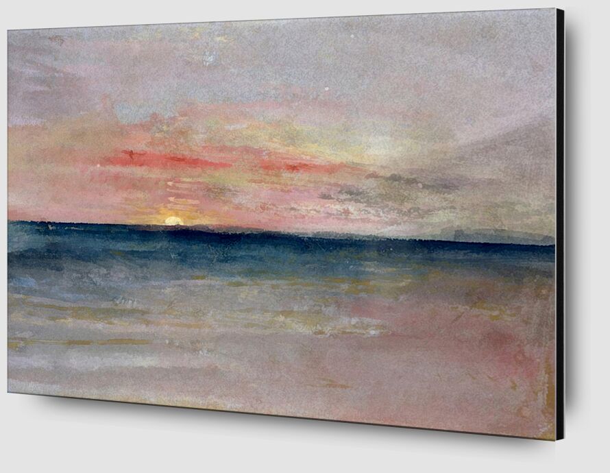 Sunset - TURNER desde Bellas artes Zoom Alu Dibond Image