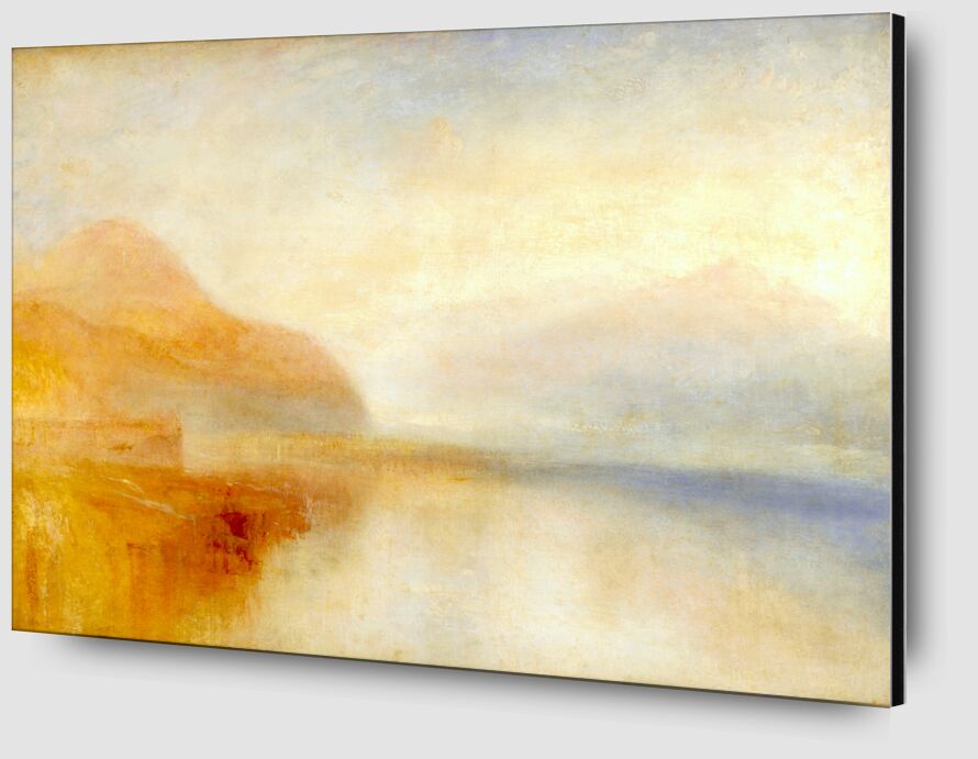 Quai d'Inversion, Loch Fyne, Matin - TURNER de AUX BEAUX-ARTS Zoom Alu Dibond Image