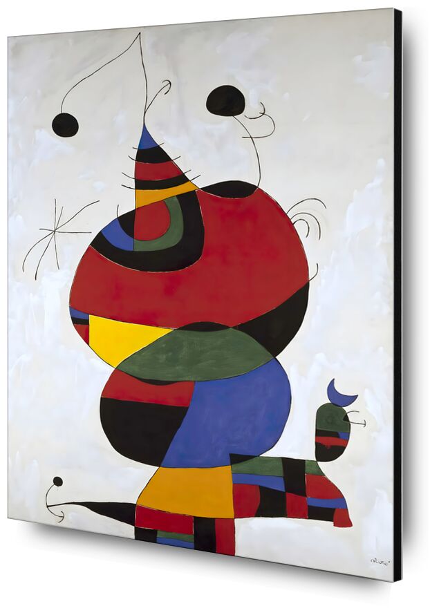 Hommage à Picasso - Joan Miró de Beaux-arts, Prodi Art, Hommage, Joan Miró, dessin au crayon, portrait, picasso