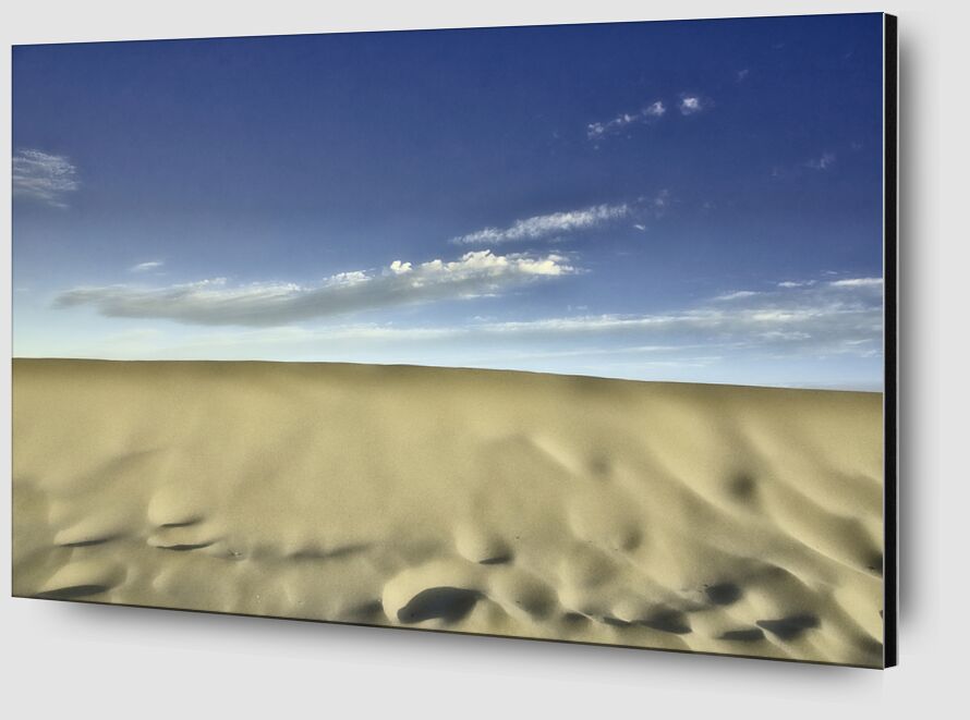 La dune de Gruissan de Céline Pivoine Eyes Zoom Alu Dibond Image