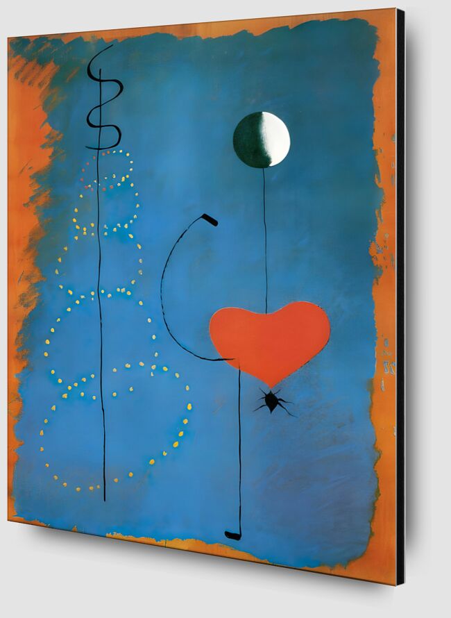 Ballerine - Joan Miró de AUX BEAUX-ARTS Zoom Alu Dibond Image