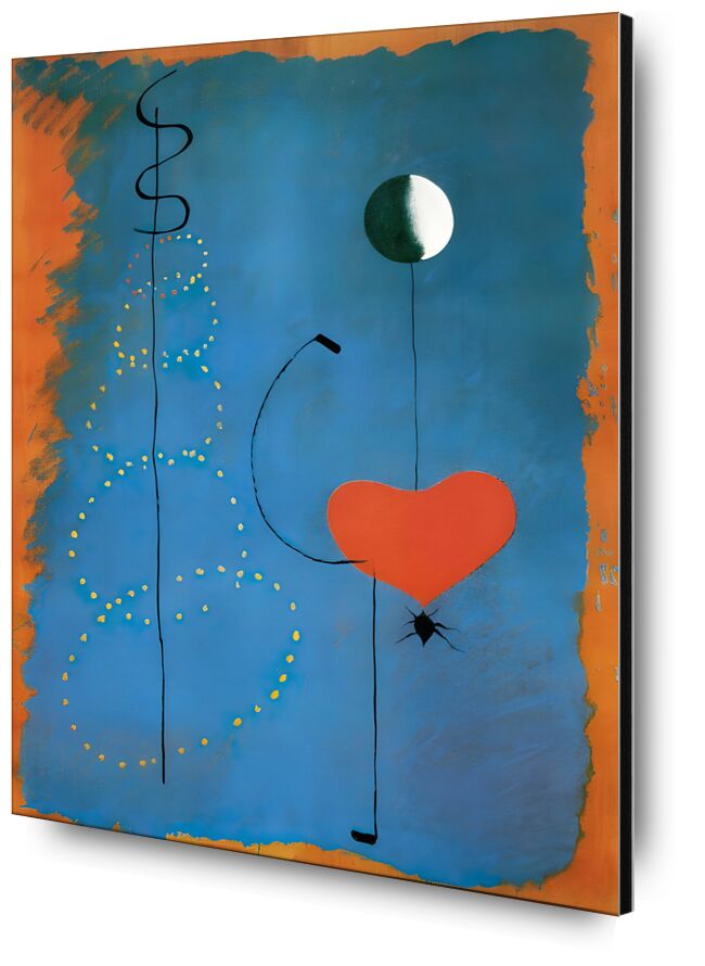 Ballerine - Joan Miró de AUX BEAUX-ARTS, Prodi Art, Joan Miró, dessin, cœur, la musique, chant, danse, danseurs