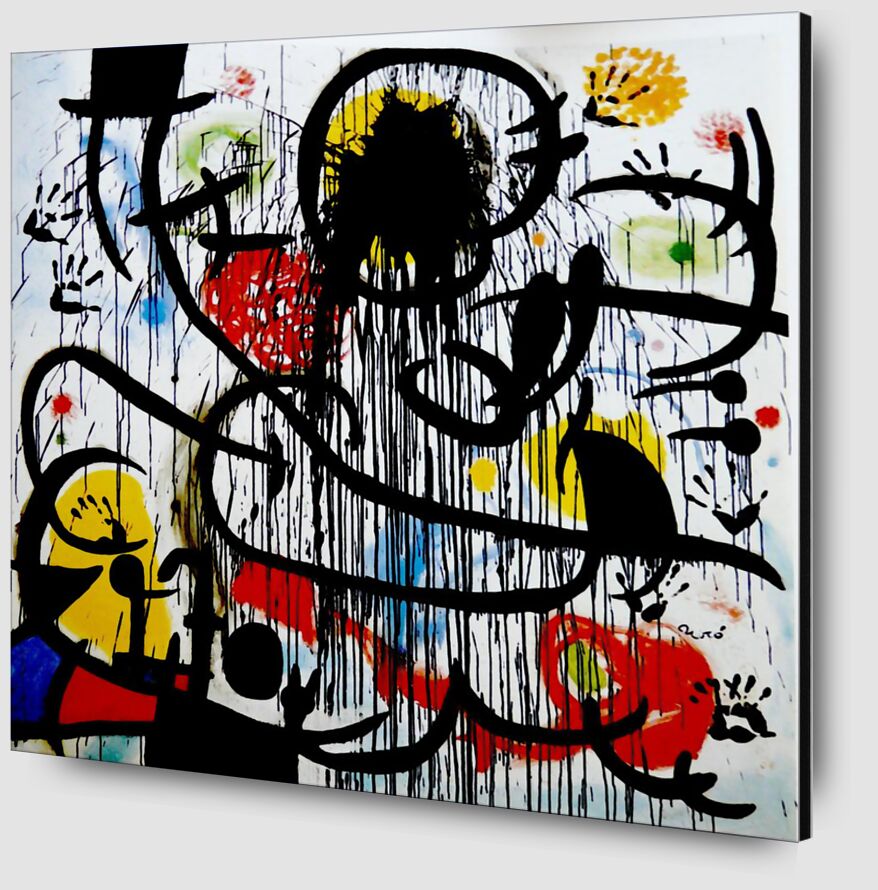 Mai 1968 - Joan Miró de AUX BEAUX-ARTS Zoom Alu Dibond Image