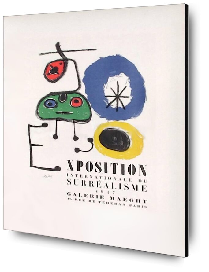 AF 1947, Galerie Maeght - Joan Miró de AUX BEAUX-ARTS, Prodi Art, dessin, exposition, Afficher, Joan Miró