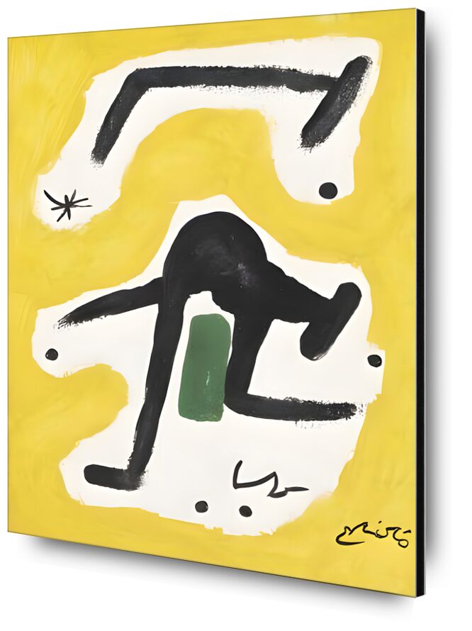 Femme, Oiseaux, Etoile, 1978 - Joan Miró de AUX BEAUX-ARTS, Prodi Art, Joan Miró, femme, peinture, abstrait