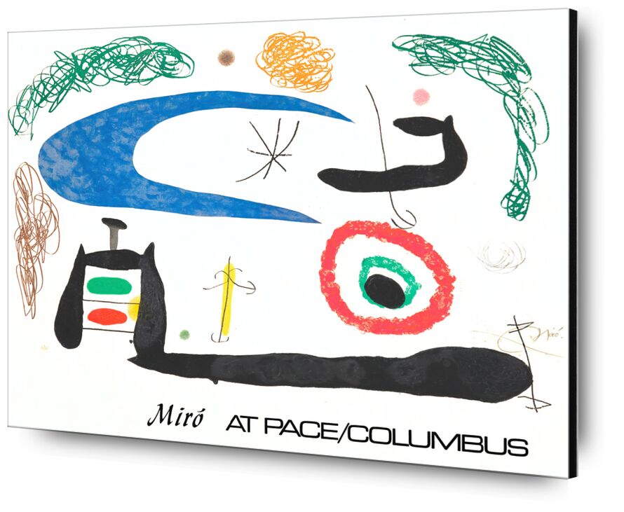 Sleeping under the Moon - Joan Miró desde Bellas artes, Prodi Art, Joan Miró, pintura, abstracto, luna