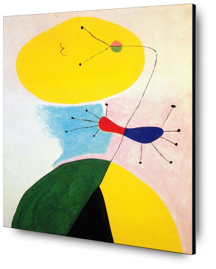 Portrait - Joan Miró de AUX BEAUX-ARTS, Prodi Art, Joan Miró, portrait, dessin, abstrait, couleurs
