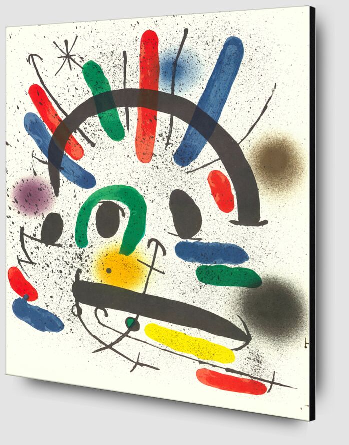 Litografia original II - Joan Miró desde Bellas artes Zoom Alu Dibond Image
