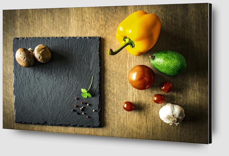 Worktop & Vegetables from Pierre Gaultier Zoom Alu Dibond Image