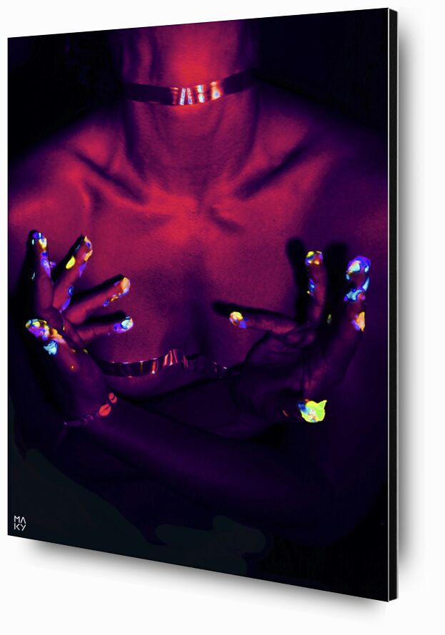DarkEnergy.2 from Maky Art, Prodi Art, uvlight, woman, photography, bodypainting
