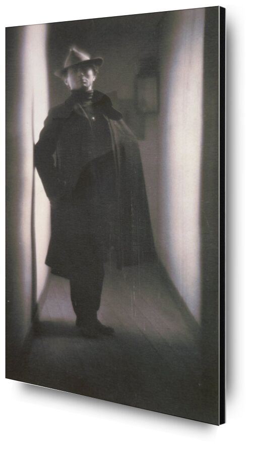 Edward Steichen by Fred Holland Day - 1901 from Fine Art, Prodi Art, black-and-white, House, hat, photo, edward steichen, corridor, apartment, old photo